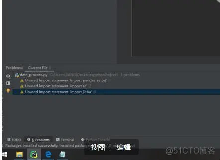python 快速使用jira模块 pycharm怎么使用jieba库_python 快速使用jira模块_04
